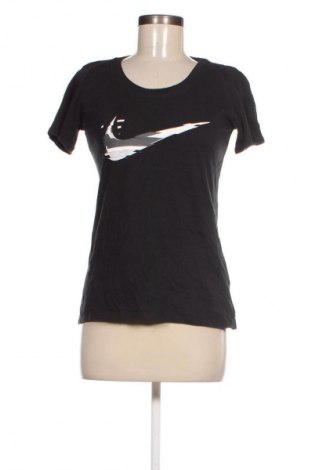 Damen T-Shirt Nike, Größe S, Farbe Schwarz, Preis 18,99 €