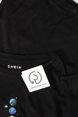 Γυναικείο t-shirt SHEIN, Μέγεθος S, Χρώμα Μαύρο, Τιμή 5,49 €