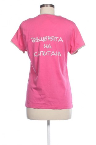 Damski T-shirt Tom Tailor, Rozmiar XL, Kolor Różowy, Cena 22,99 zł