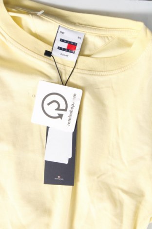 Γυναικείο t-shirt Tommy Hilfiger, Μέγεθος XS, Χρώμα Κίτρινο, Τιμή 30,99 €