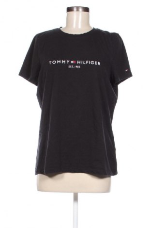 Damen T-Shirt Tommy Hilfiger, Größe XXL, Farbe Schwarz, Preis € 57,49