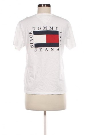 Tricou de femei Tommy Jeans, Mărime S, Culoare Alb, Preț 132,65 Lei