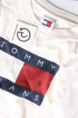 Damen T-Shirt Tommy Jeans, Größe XXS, Farbe Ecru, Preis 28,99 €