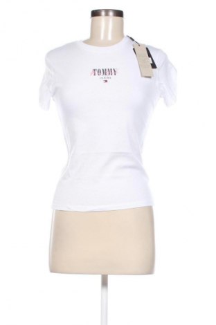 Damski T-shirt Tommy Jeans, Rozmiar S, Kolor Biały, Cena 262,99 zł