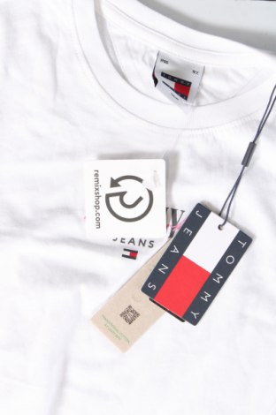 Damski T-shirt Tommy Jeans, Rozmiar S, Kolor Biały, Cena 184,99 zł