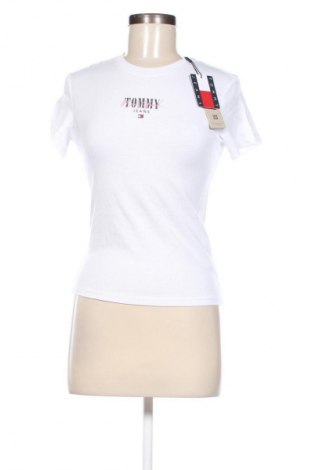 Damski T-shirt Tommy Jeans, Rozmiar S, Kolor Biały, Cena 262,99 zł