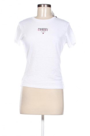 Damen T-Shirt Tommy Jeans, Größe M, Farbe Weiß, Preis € 40,49