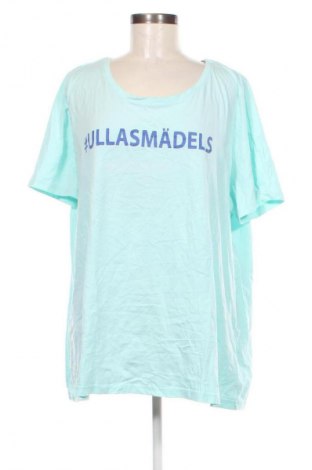 Damen T-Shirt Ulla Popken, Größe XXL, Farbe Blau, Preis 6,99 €