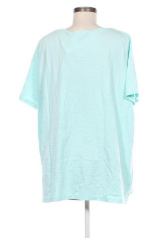 Γυναικείο t-shirt Ulla Popken, Μέγεθος XXL, Χρώμα Μπλέ, Τιμή 7,99 €