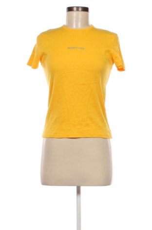 Damen T-Shirt United Colors Of Benetton, Größe S, Farbe Gelb, Preis 5,99 €