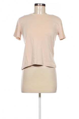 Damen T-Shirt Zara, Größe L, Farbe Beige, Preis 3,99 €