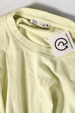 Tricou de femei Zara, Mărime M, Culoare Verde, Preț 72,71 Lei