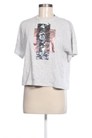 Damen T-Shirt Zara, Größe S, Farbe Grau, Preis 4,99 €