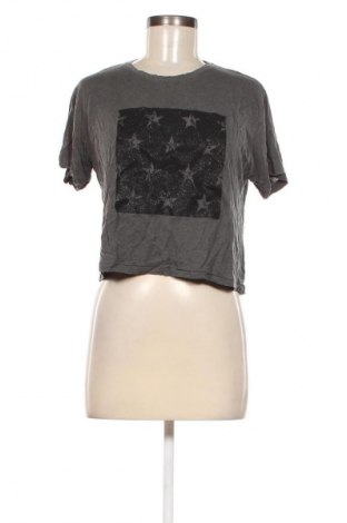 Damen T-Shirt Zara, Größe M, Farbe Grau, Preis 4,99 €