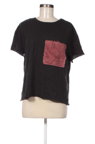 Γυναικείο t-shirt Zara Trafaluc, Μέγεθος M, Χρώμα Μαύρο, Τιμή 4,49 €