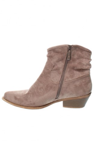 Damen Stiefeletten, Größe 40, Farbe Beige, Preis 28,49 €