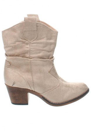 Damen Stiefeletten Bon Prix, Größe 39, Farbe Beige, Preis € 33,79