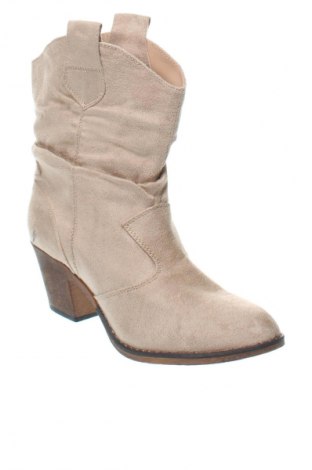 Damen Stiefeletten Bon Prix, Größe 39, Farbe Beige, Preis 33,79 €