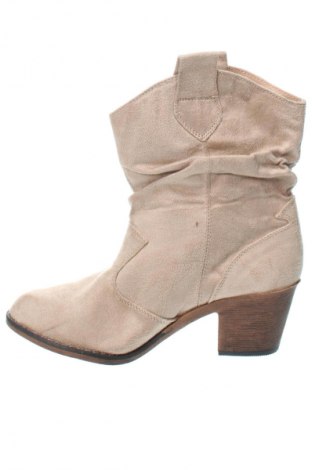 Damen Stiefeletten Bon Prix, Größe 39, Farbe Beige, Preis 33,79 €