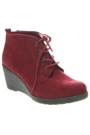 Damen Stiefeletten Marco Tozzi, Größe 37, Farbe Rot, Preis 22,99 €