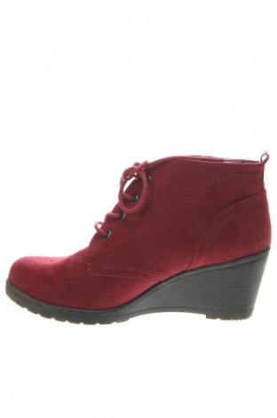 Damen Stiefeletten Marco Tozzi, Größe 37, Farbe Rot, Preis 22,99 €