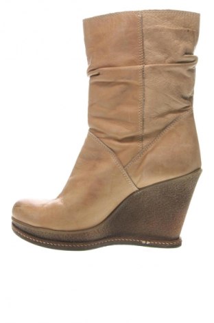 Damen Stiefeletten Tsakiris Mallas, Größe 39, Farbe Beige, Preis € 28,49