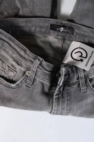 Damskie jeansy 7 For All Mankind, Rozmiar XS, Kolor Szary, Cena 438,49 zł