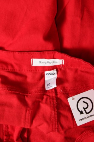 Damen Jeans Anko, Größe XXL, Farbe Rot, Preis € 11,49