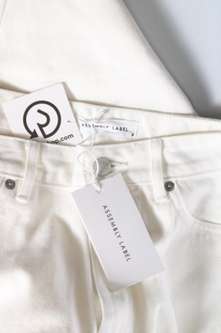 Damskie jeansy Assembly Label, Rozmiar S, Kolor Biały, Cena 192,99 zł