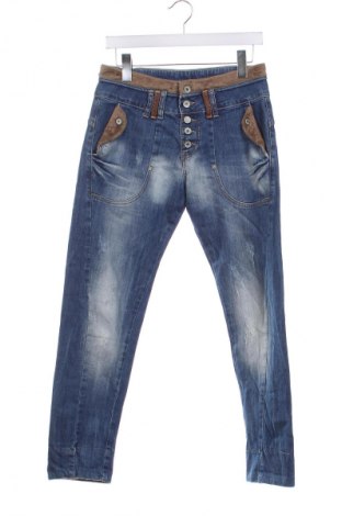 Дамски дънки BNY Jeans, Размер XS, Цвят Син, Цена 14,99 лв.