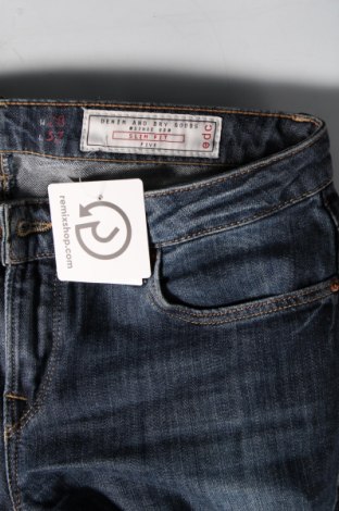 Damskie jeansy Edc By Esprit, Rozmiar M, Kolor Niebieski, Cena 63,99 zł