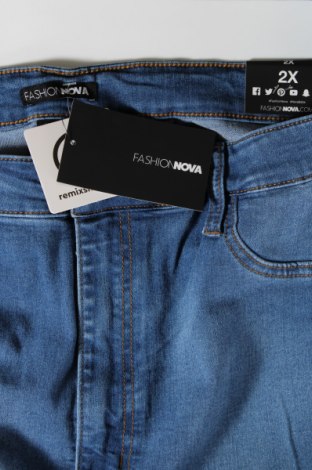 Dámské džíny  Fashion nova, Velikost XXL, Barva Modrá, Cena  395,00 Kč