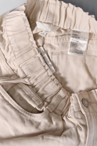 Damskie jeansy H&M, Rozmiar M, Kolor Beżowy, Cena 92,99 zł