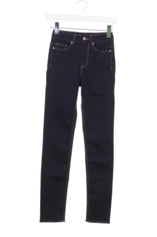 Damskie jeansy H&M Divided, Rozmiar XXS, Kolor Niebieski, Cena 33,99 zł