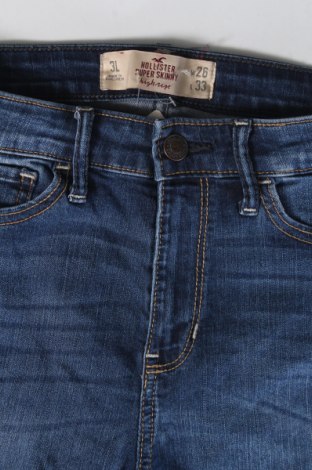 Damskie jeansy Hollister, Rozmiar S, Kolor Niebieski, Cena 63,99 zł