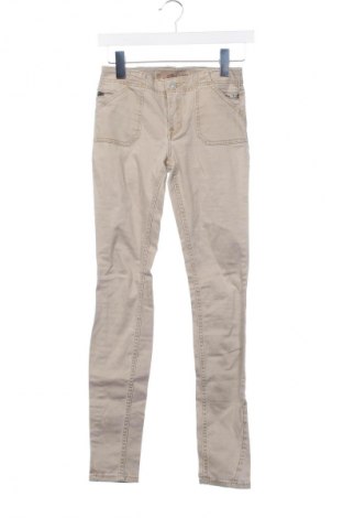 Damskie jeansy Hollister, Rozmiar XS, Kolor Beżowy, Cena 37,99 zł