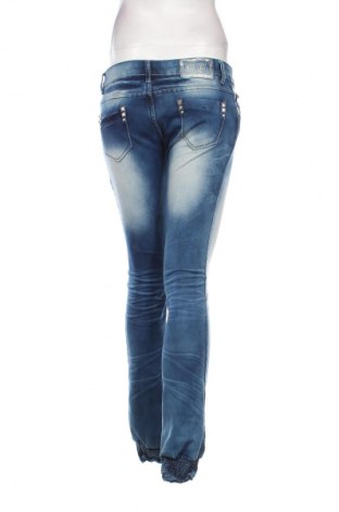 Damskie jeansy Miss Chic, Rozmiar S, Kolor Niebieski, Cena 26,99 zł