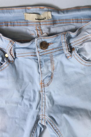 Damskie jeansy Monday Denim, Rozmiar L, Kolor Niebieski, Cena 46,99 zł