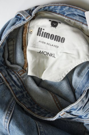 Damskie jeansy Monki, Rozmiar M, Kolor Niebieski, Cena 111,99 zł