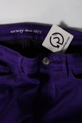 Damskie jeansy Orsay, Rozmiar M, Kolor Fioletowy, Cena 26,99 zł