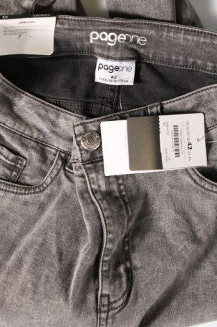 Damen Jeans Page One, Größe L, Farbe Grau, Preis € 14,99