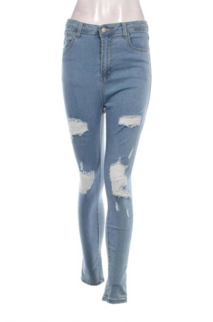 Damskie jeansy Pretty Little Thing, Rozmiar M, Kolor Niebieski, Cena 31,99 zł