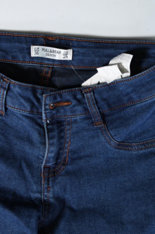 Blugi de femei Pull&Bear, Mărime S, Culoare Albastru, Preț 33,99 Lei