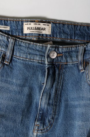 Blugi de femei Pull&Bear, Mărime L, Culoare Albastru, Preț 44,99 Lei