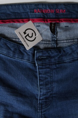 Damskie jeansy Rainbow, Rozmiar XXL, Kolor Niebieski, Cena 41,99 zł