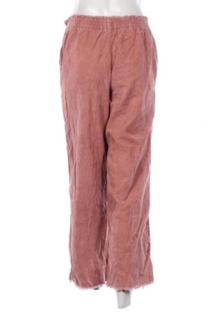 Pantaloni de velvet de femei BDG, Mărime S, Culoare Roz, Preț 122,07 Lei