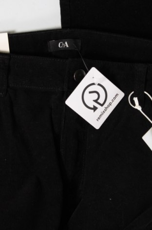 Pantaloni de velvet de femei C&A, Mărime XL, Culoare Negru, Preț 68,12 Lei