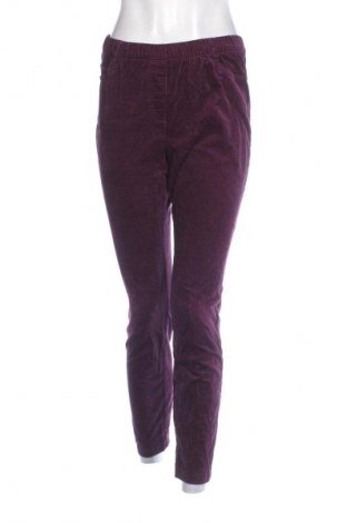 Pantaloni de velvet de femei Canda, Mărime M, Culoare Mov, Preț 28,99 Lei