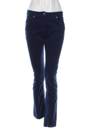 Pantaloni de velvet de femei Cecilia Classics, Mărime M, Culoare Albastru, Preț 36,99 Lei