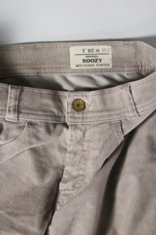 Pantaloni de velvet de femei Diesel, Mărime M, Culoare Bej, Preț 171,99 Lei